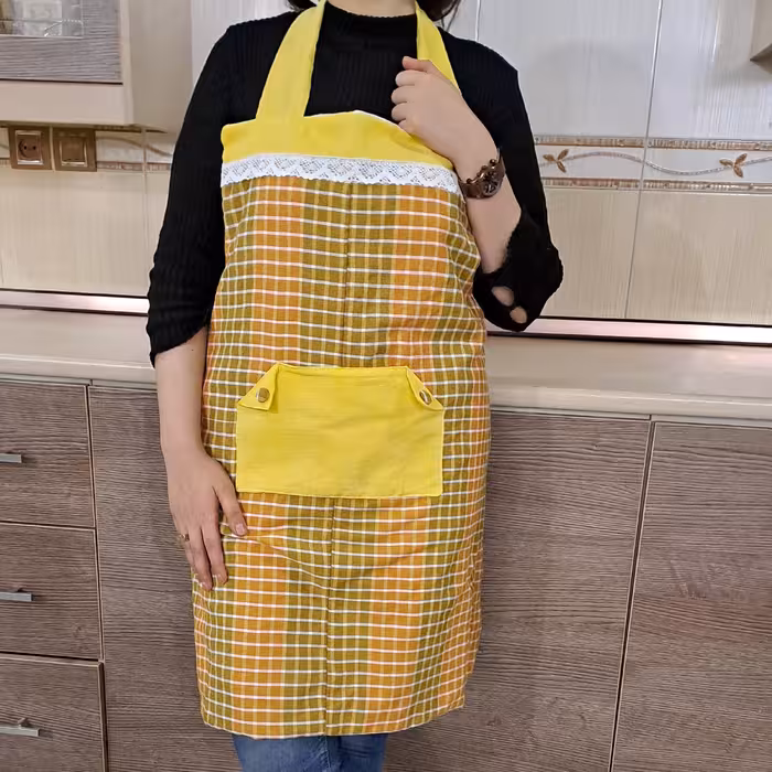 پیشبند آشپزخانه باپارچه دستبافت