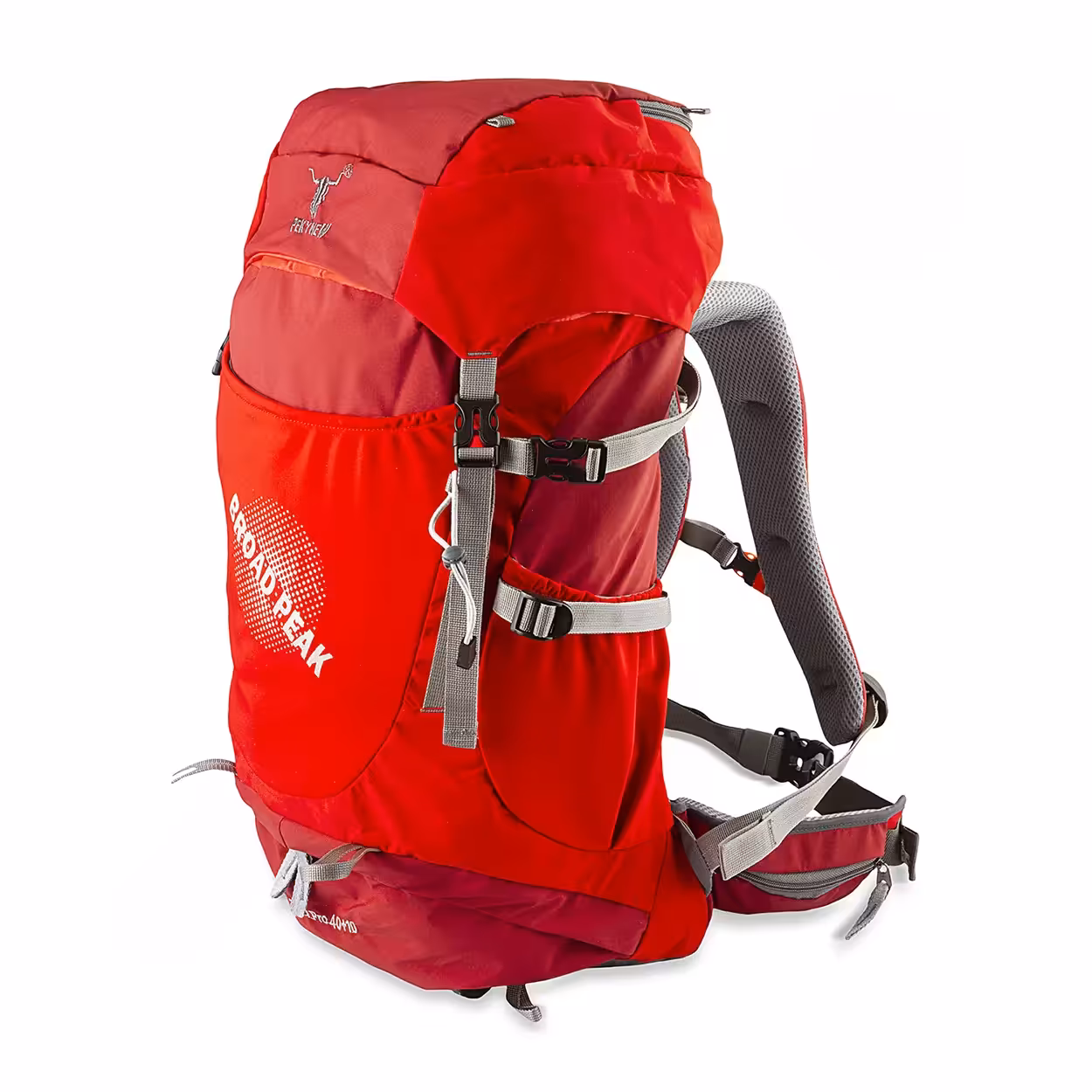 کوله کوهنوردی 50 لیتری L.S.T طرح پکینیو کاوردار فنردار YRI | قرمز
