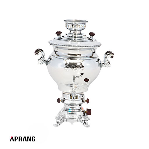 سماور گازسوز گروه صنعتی برادران سیفی مدل 2014 پایه زغالی ظرفیت 10 لیتر