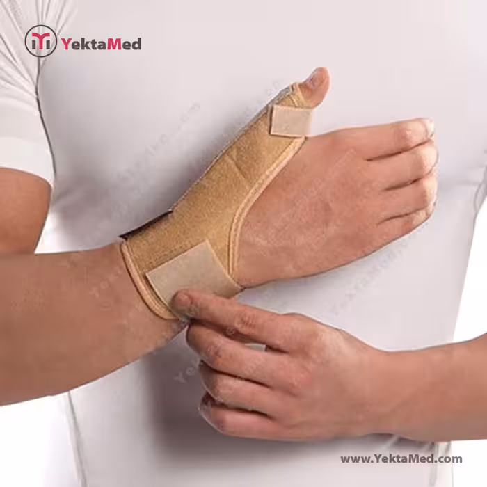 شست بند آتل دار پاک سمن کد 053 - یکتامد YektaMed