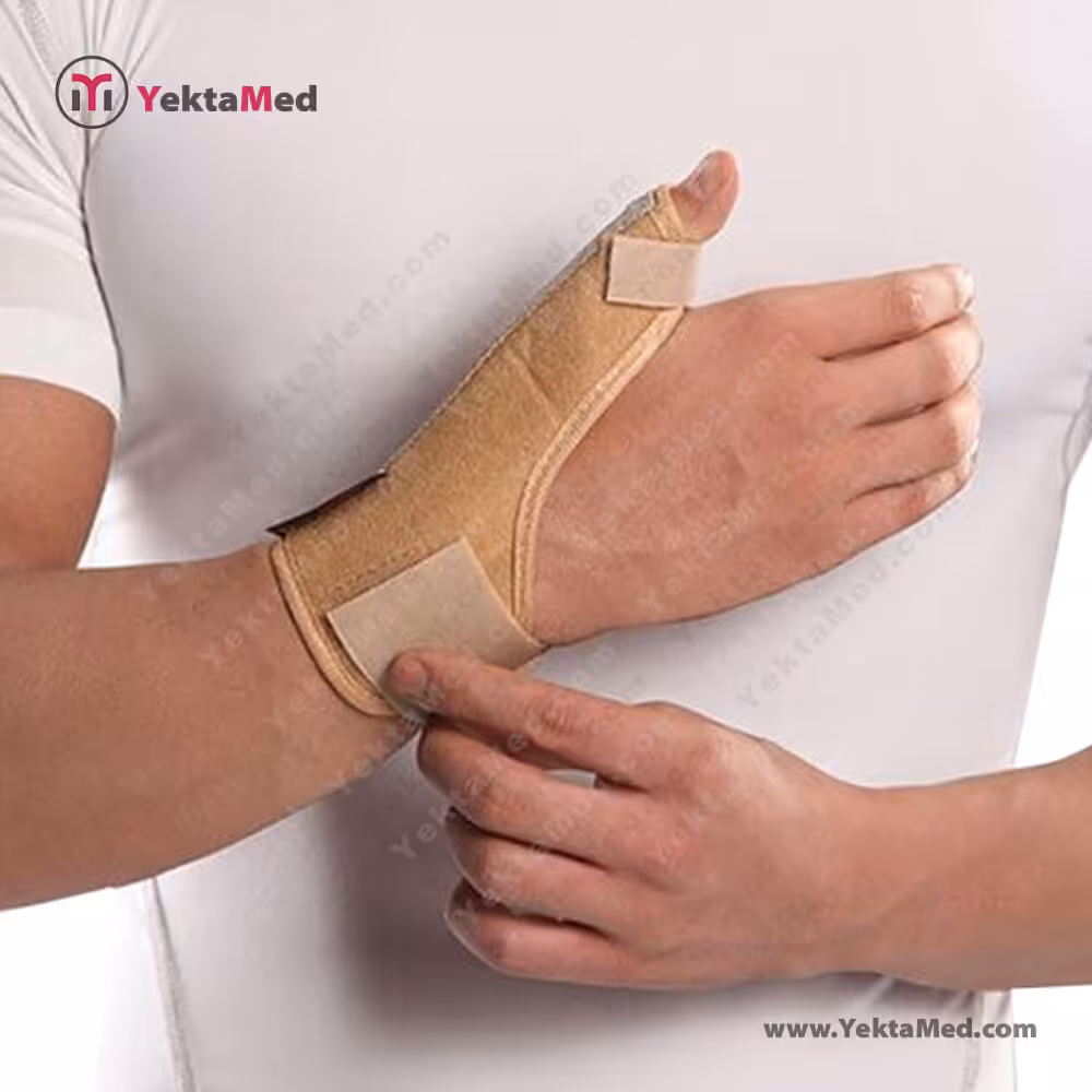 شست بند آتل دار پاک سمن کد 053 - یکتامد YektaMed