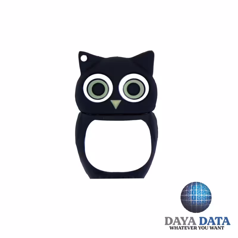 فلش مموری فانتزی دایا دیتا جغد مدلPF1021-91 ظرفیت128GB-USB2 رنگ مشکی