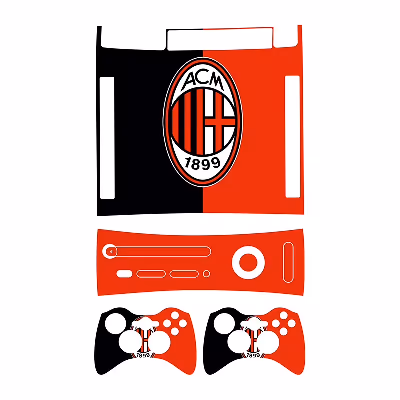 اسکین(برچسب)Xbox 360 آرکید -طرح تیم آث میلان-مدل آرکید-kh1-سفارشی