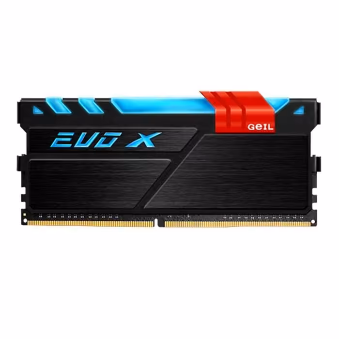 رم دسکتاپ DDR4 تک کاناله 2400 مگاهرتز CL16 گیل مدل Evo X ظرفیت 4 گیگابایت
