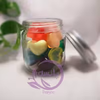 بانکه قلب های صابونی معطر (رنگین کمانی)