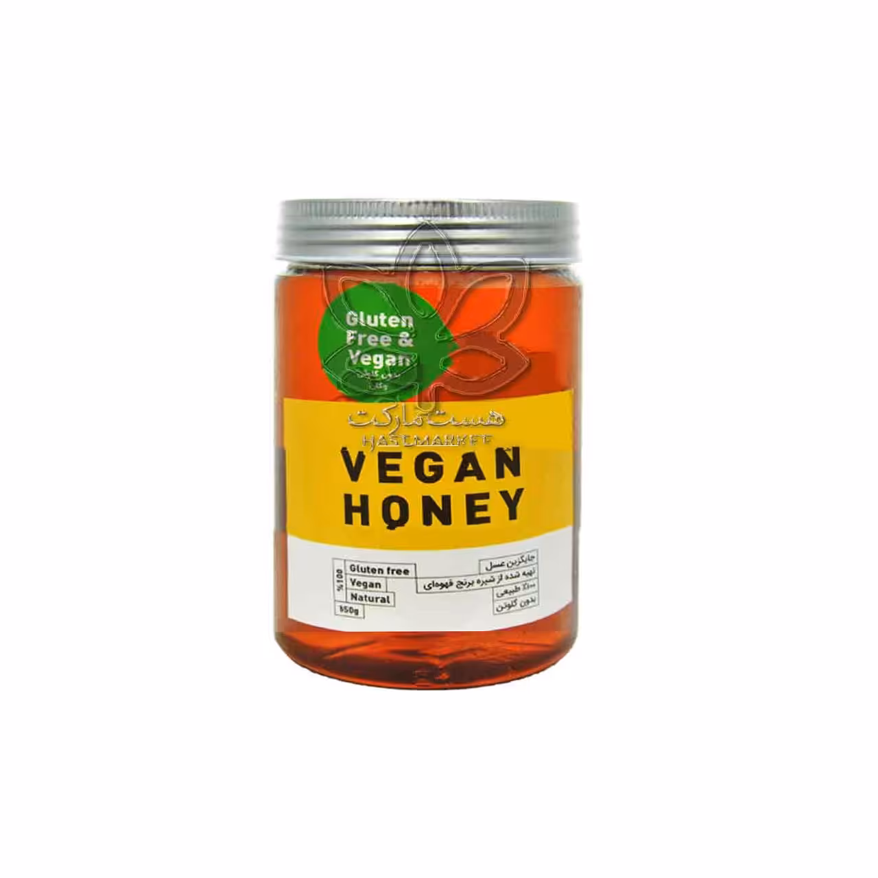 عسل وگان ( شیره برنج قهوه ای ) 460 گرم