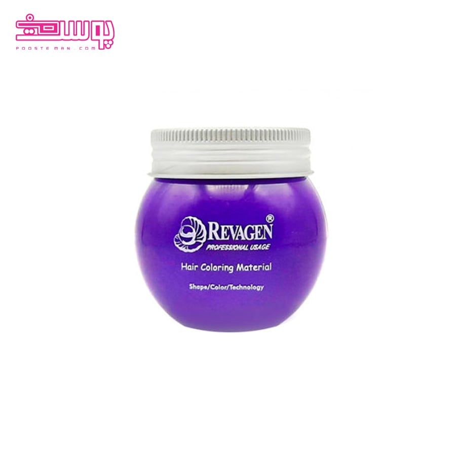واکس مو بنفش ریواژن حجم 150ml