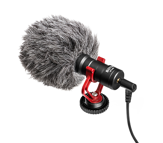 میکروفن شاتگان برند Boya مدل BY-MM1Boya BY-MM1 Cardioid Microphone