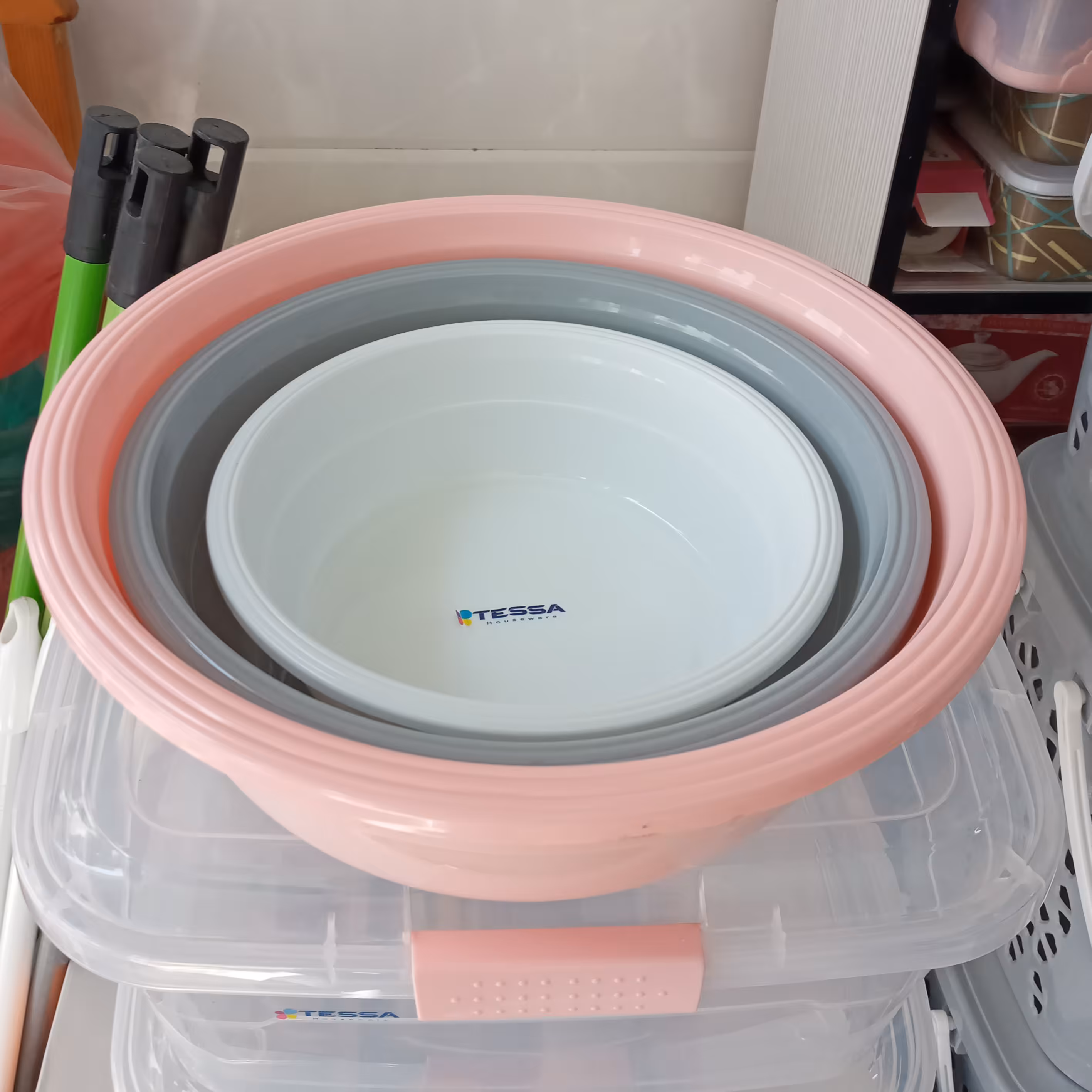 لگن تسا 3 عددی در 3 اندازه 22 و 27 و 32 سانتی متر با ارسال رایگان