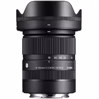 مشخصات، قیمت و خرید لنز سیگما Sigma 18-50mm F2.8 DC DN Contemporary For Canon RF