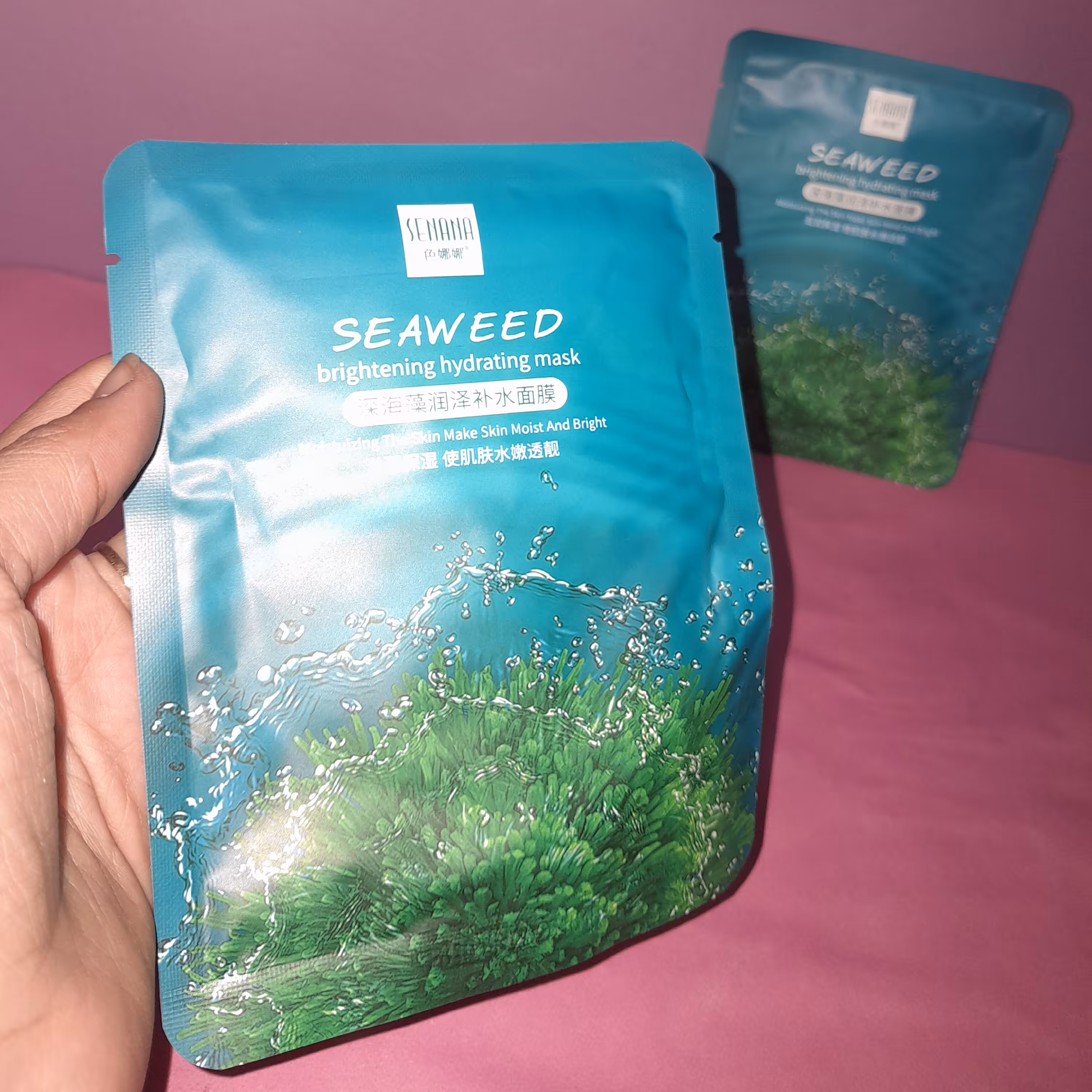 ماسک ورقه ای جلبک دریایی 