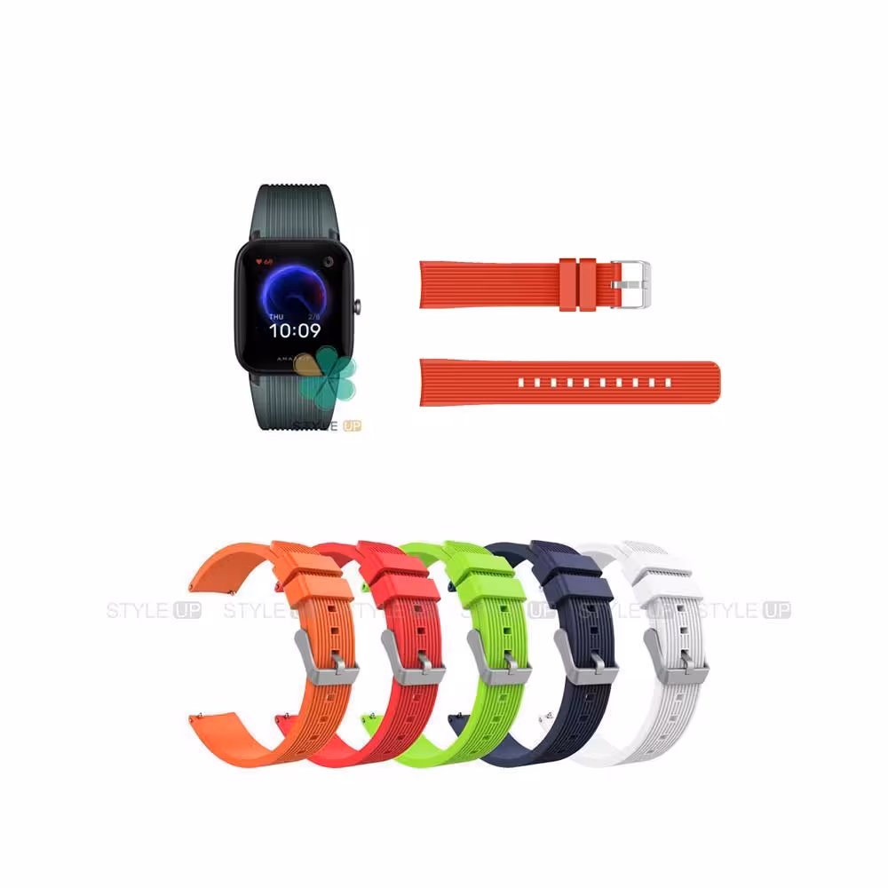 بند سیلیکونی ساعت شیائومی Amazfit Bip U Pro طرح گلکسی