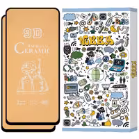 گلس سرامیکی مات مناسب برای گوشی موبایل شیائومی Poco X3  پک 2 عددی