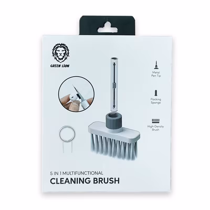 Green Lion Cleaning Brush 5 in 1 | کیت تمیز کننده ایرپاد و کیبورد | موبوران