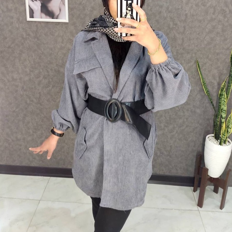مانتو جلو باز کبریتی