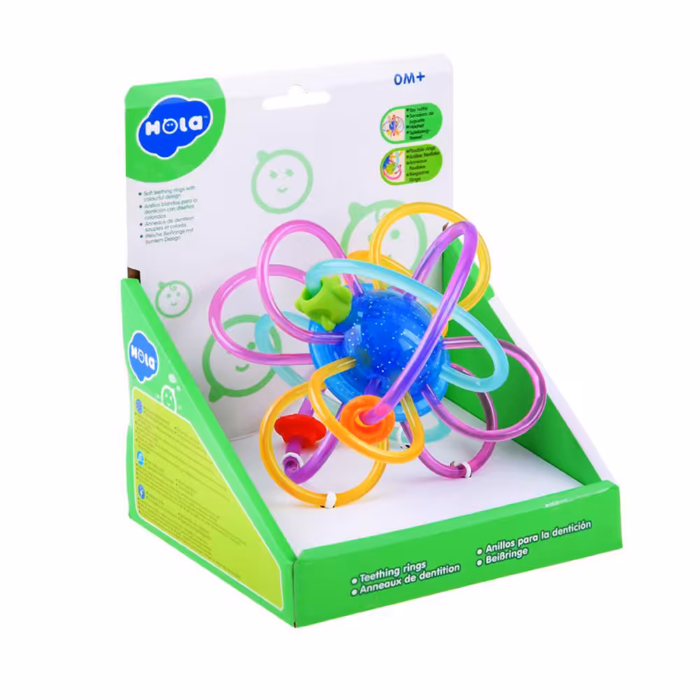 جغجغه دندانگیر طرح لانه زنبور هولی تویز HOLA TOYS