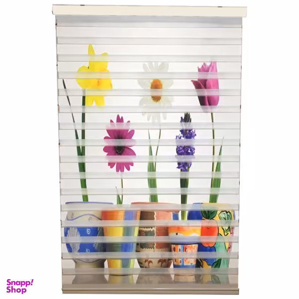 پرده زبرا مدل TD-47 سایز 200x180 سانتی متر