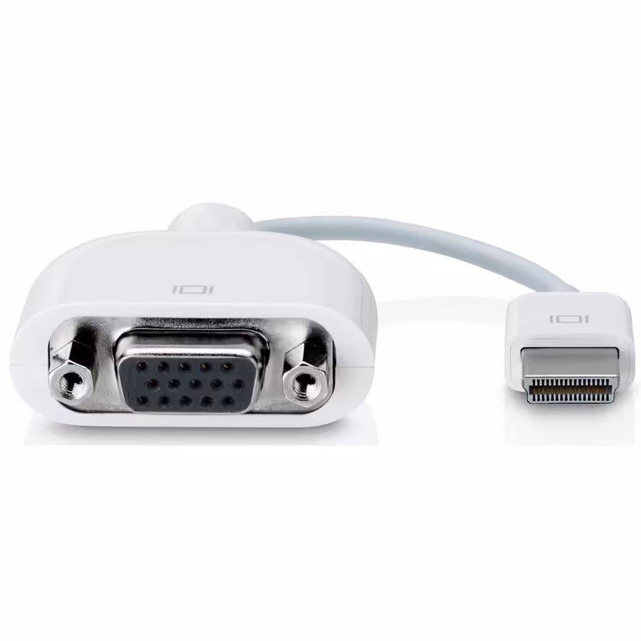 کابل Mini-DVI به VGA اپل