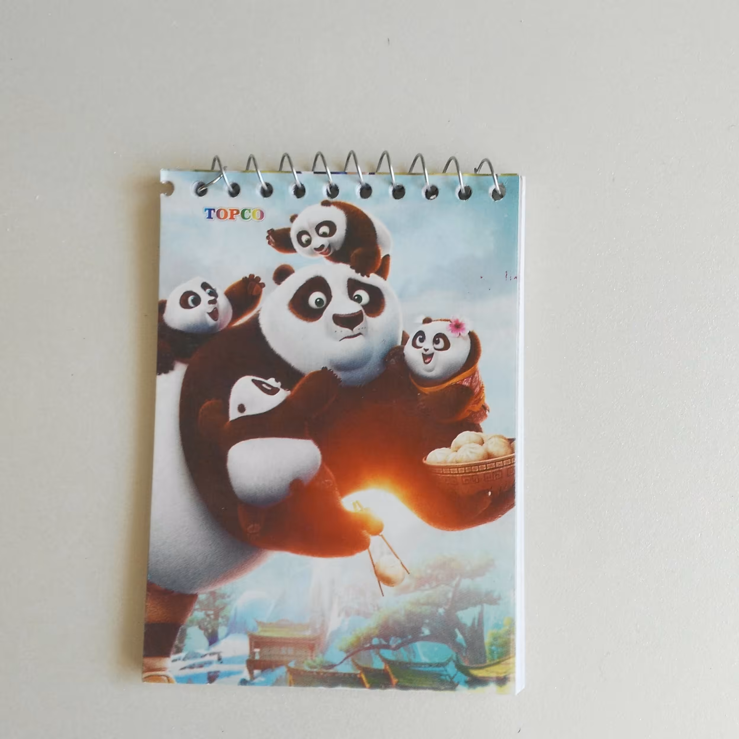 دفتر یادداشت جلد مقوایی فنری تاپکو