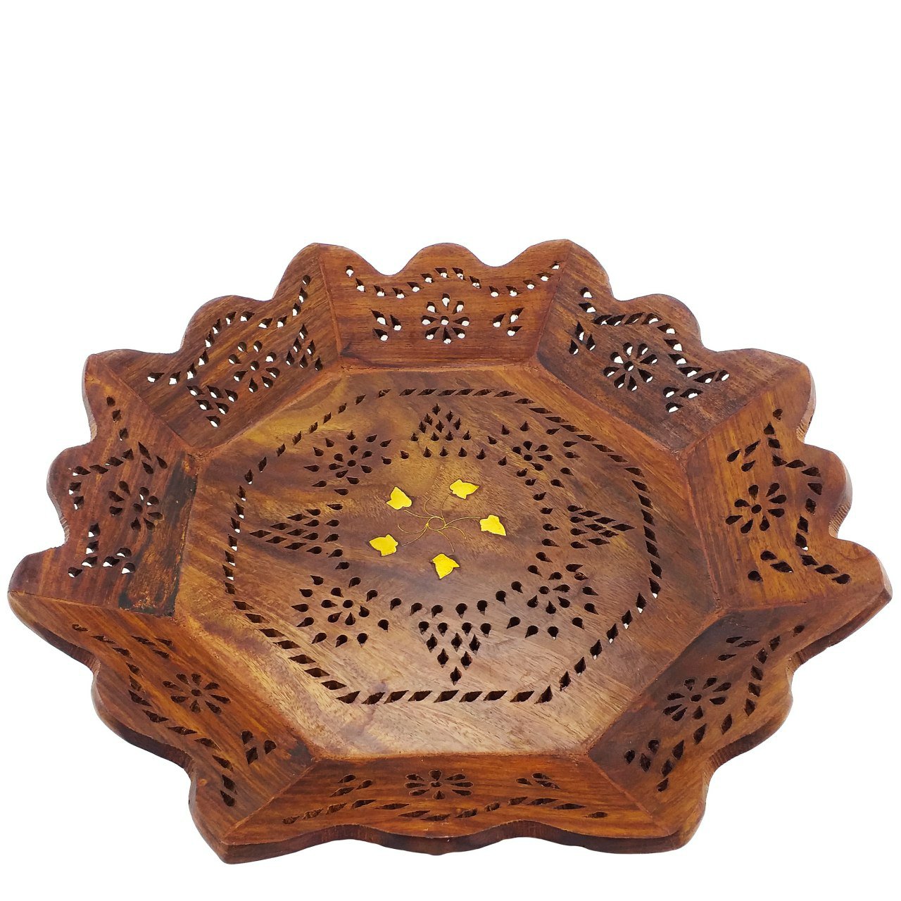 سینی چوبی هشت ضلعی