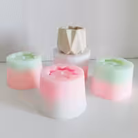 قالب سیلیکونی گلدان کوچک مینیاتوری 