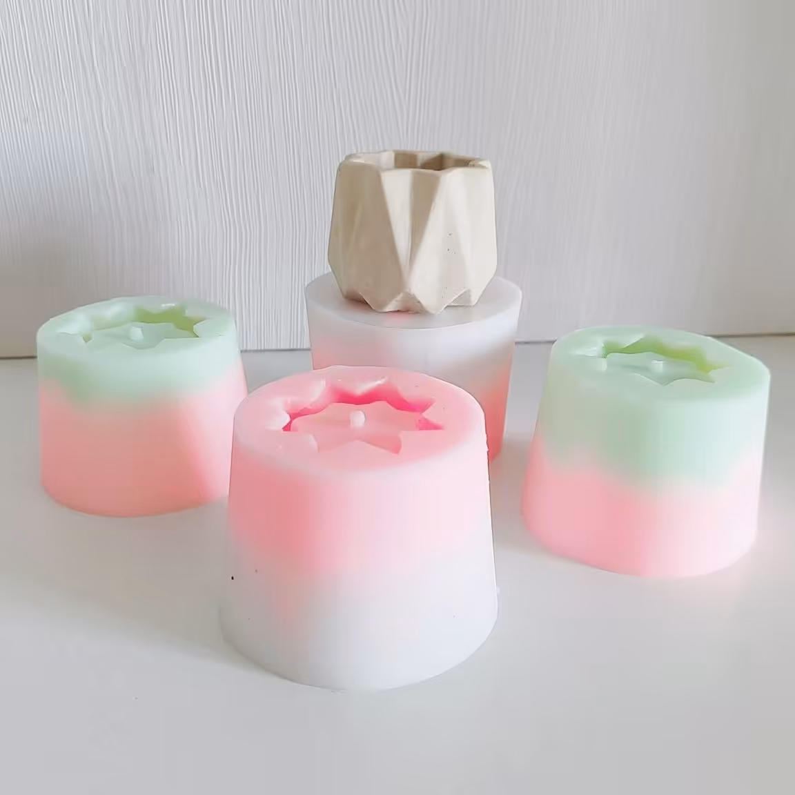 قالب سیلیکونی گلدان کوچک مینیاتوری 