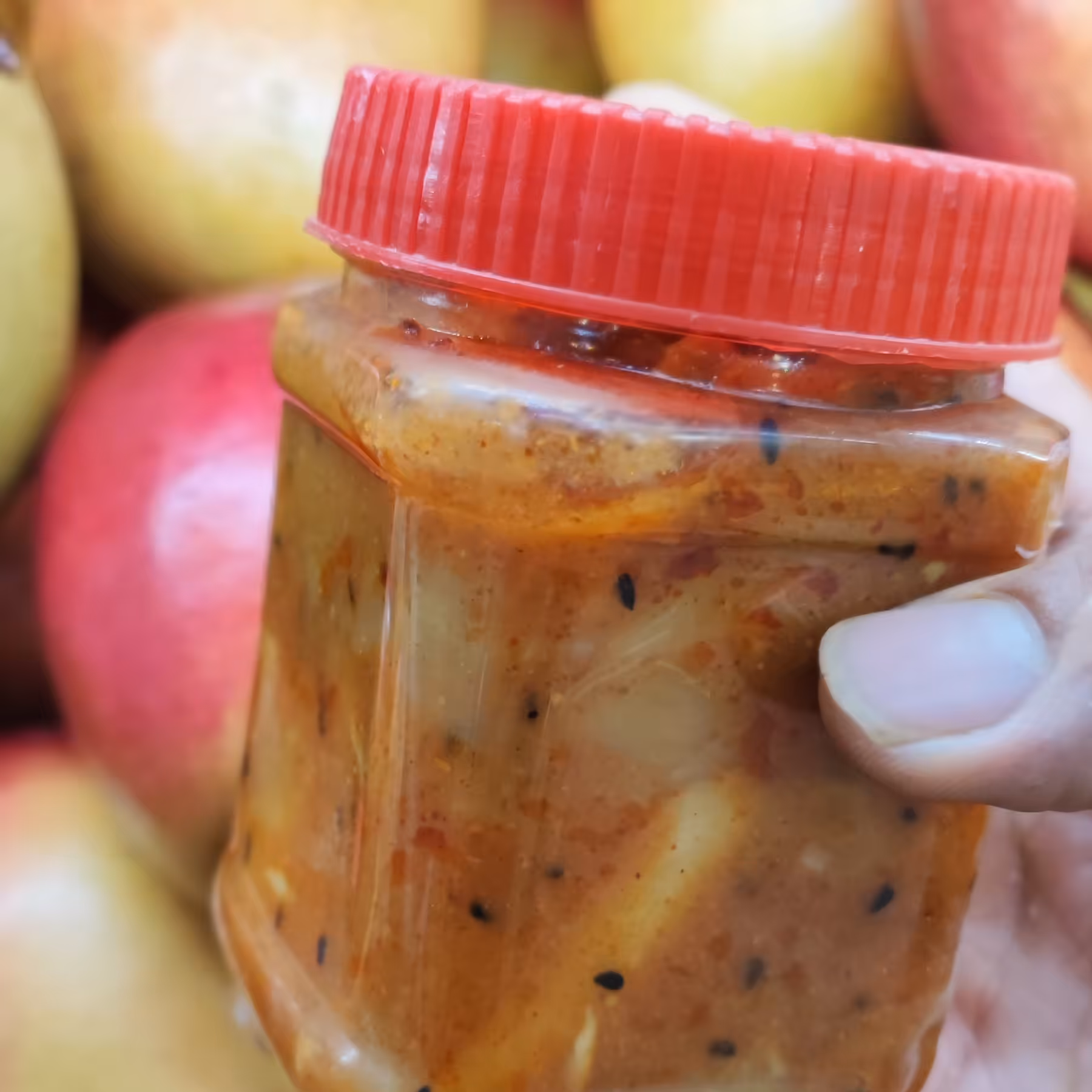 ترشی انبه محلی 400گرمی