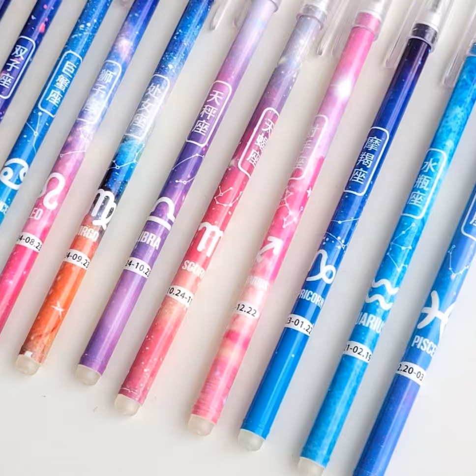 روان نویس فانتزی طرح کهکشانی ضخامت نوک 0.5 mm 