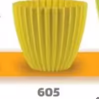 گلدان پلاستیکی الماس سایزپنج12عددی