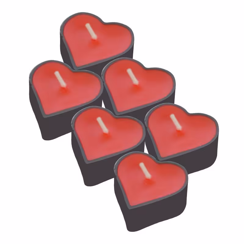 شمع وارمر قلبی قرمز