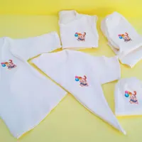 پک نوزادی 5 تکه پنبه ای