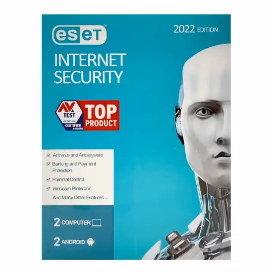 آنتی ویروس 2 کاربره Eset Internet Security 2022