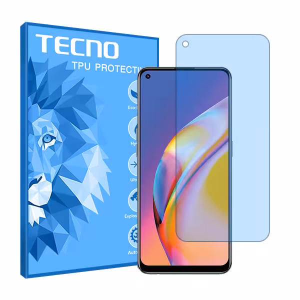 گلس اوپو A94 4G مدل هیدروژلی آنتی بلو برند تکنو کد S