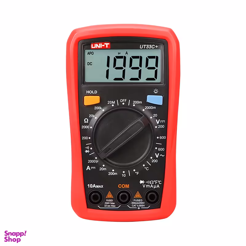 مولتی متر یونیتی مدل UT33C PLUS