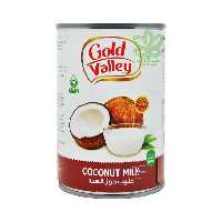 شیر نارگیل بدون شکر 400 میل گلد ولی - gold valley