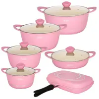 سرویس قابلمه چدن گرانیتی آیسل (12 پارچه)⭐⚡با تخفیف ویژه⚡⭐