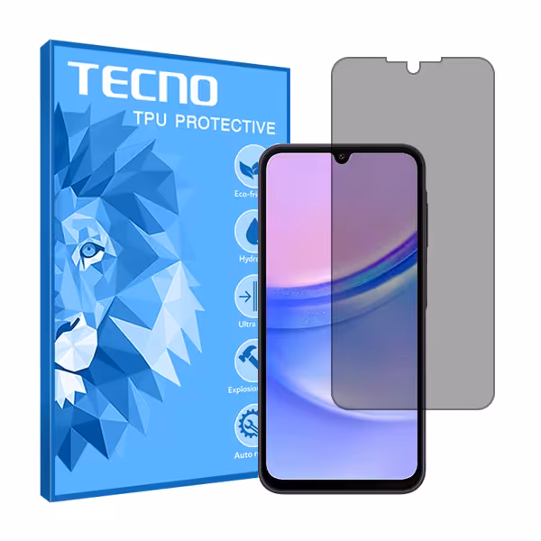 گلس سامسونگ Galaxy A15 مدل پرایوسی برند تکنو کد S