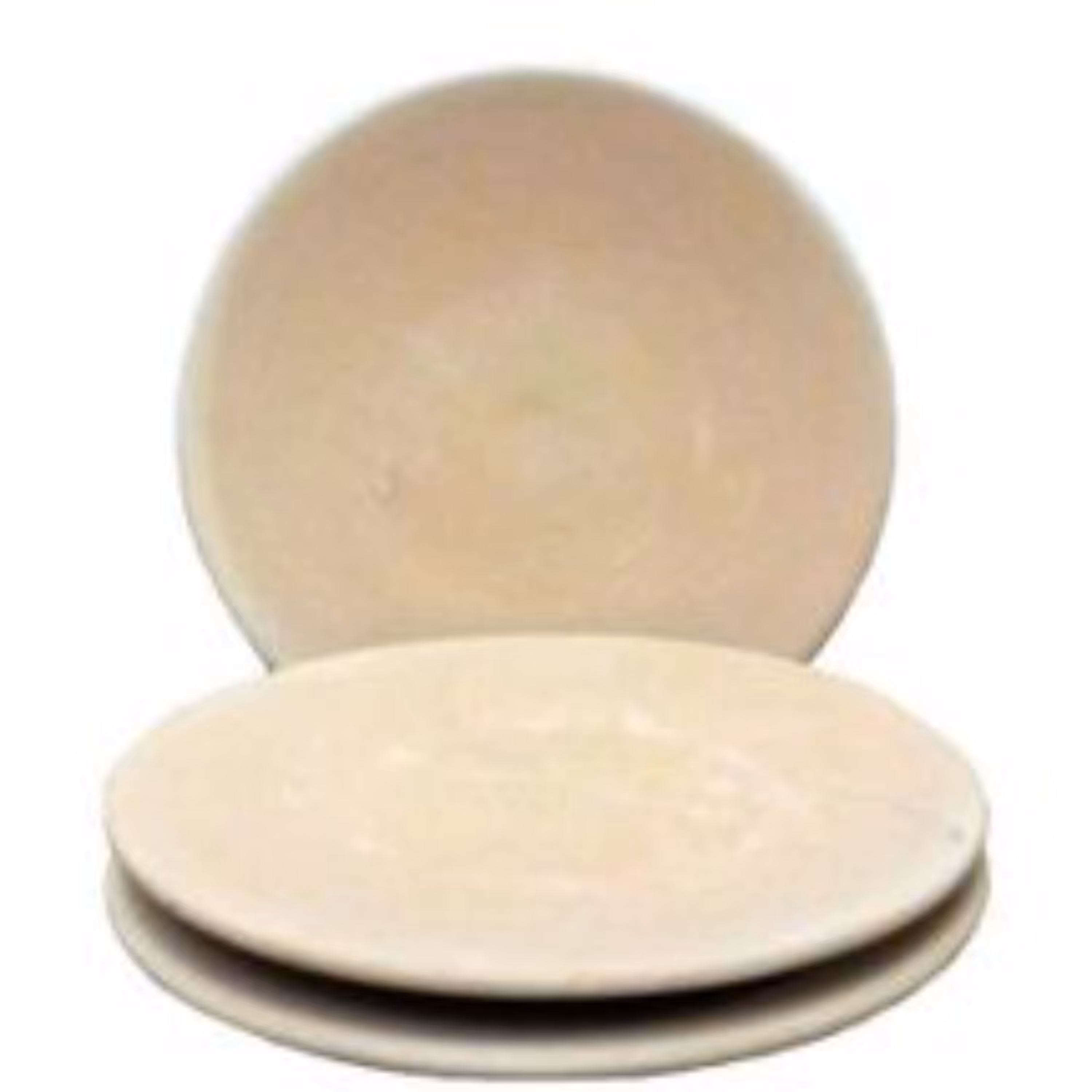 بشقاب دیوارکوب سفالی ساده 20 سانت (بسته 5 عددی )