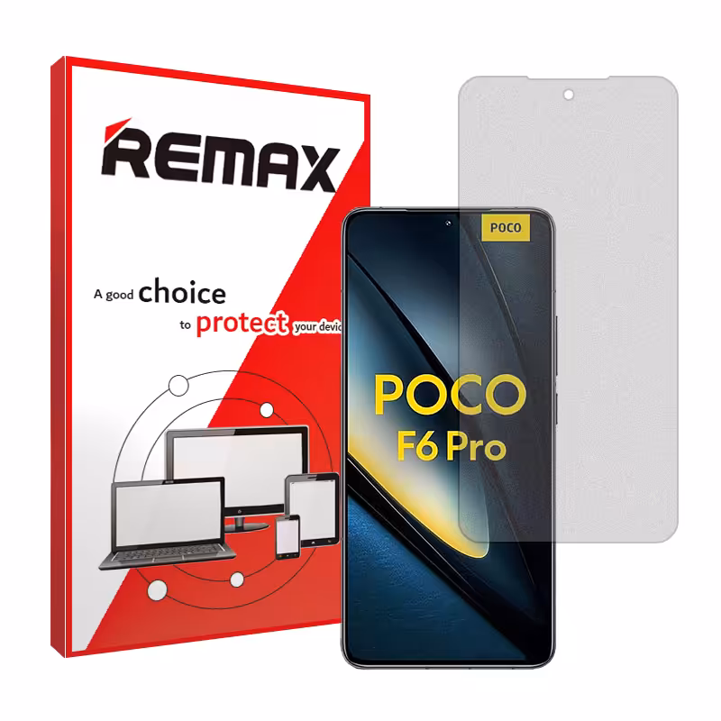 گلس شیائومی Poco F6 Pro مدل هیدروژلی مات برند ریمکس کد S