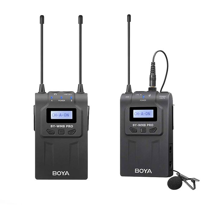 میکروفون بی سیم بویا مدل by-wm8 Pro-K1