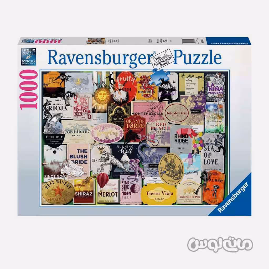 پازل 1000 قطعه برچسب های نوشیدنی رونزبرگر

