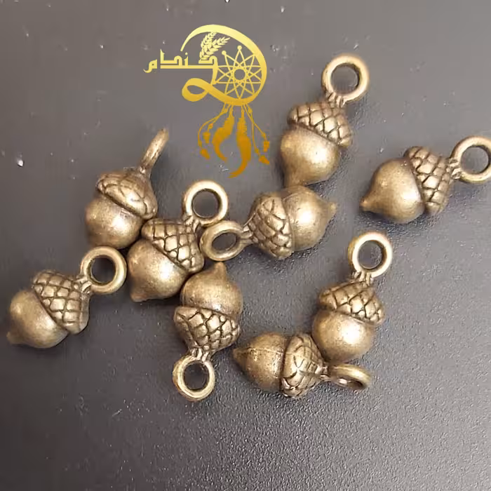 خرجکاربلوط برنزی یک سانتی بسته5عددی