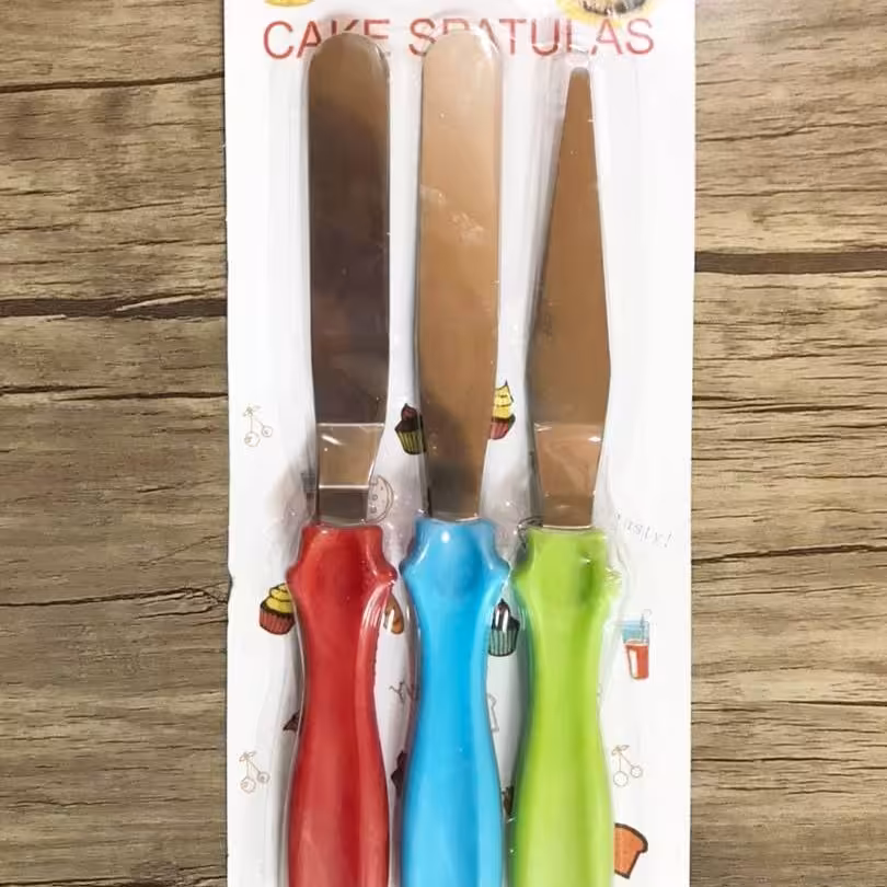 پالت سه تایی در سه طرح مختلف برای خامه کشی ظریف و عالی