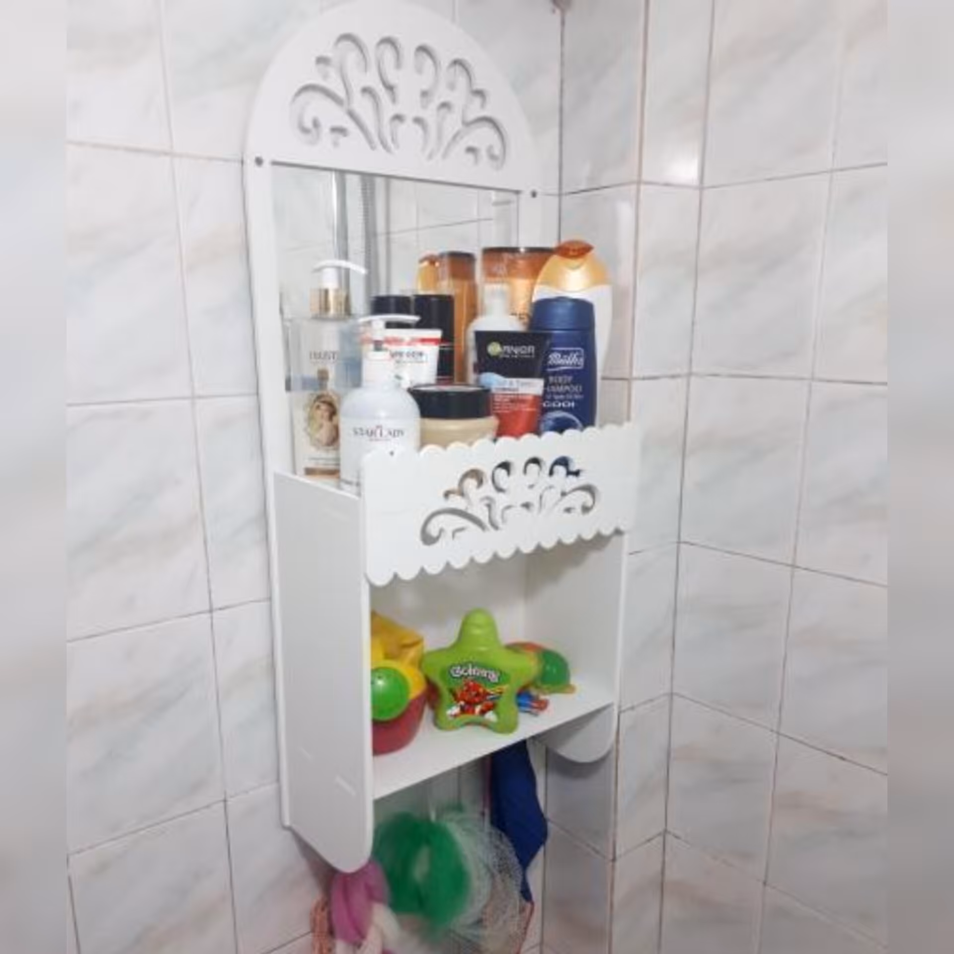 آینه قفسه دار 