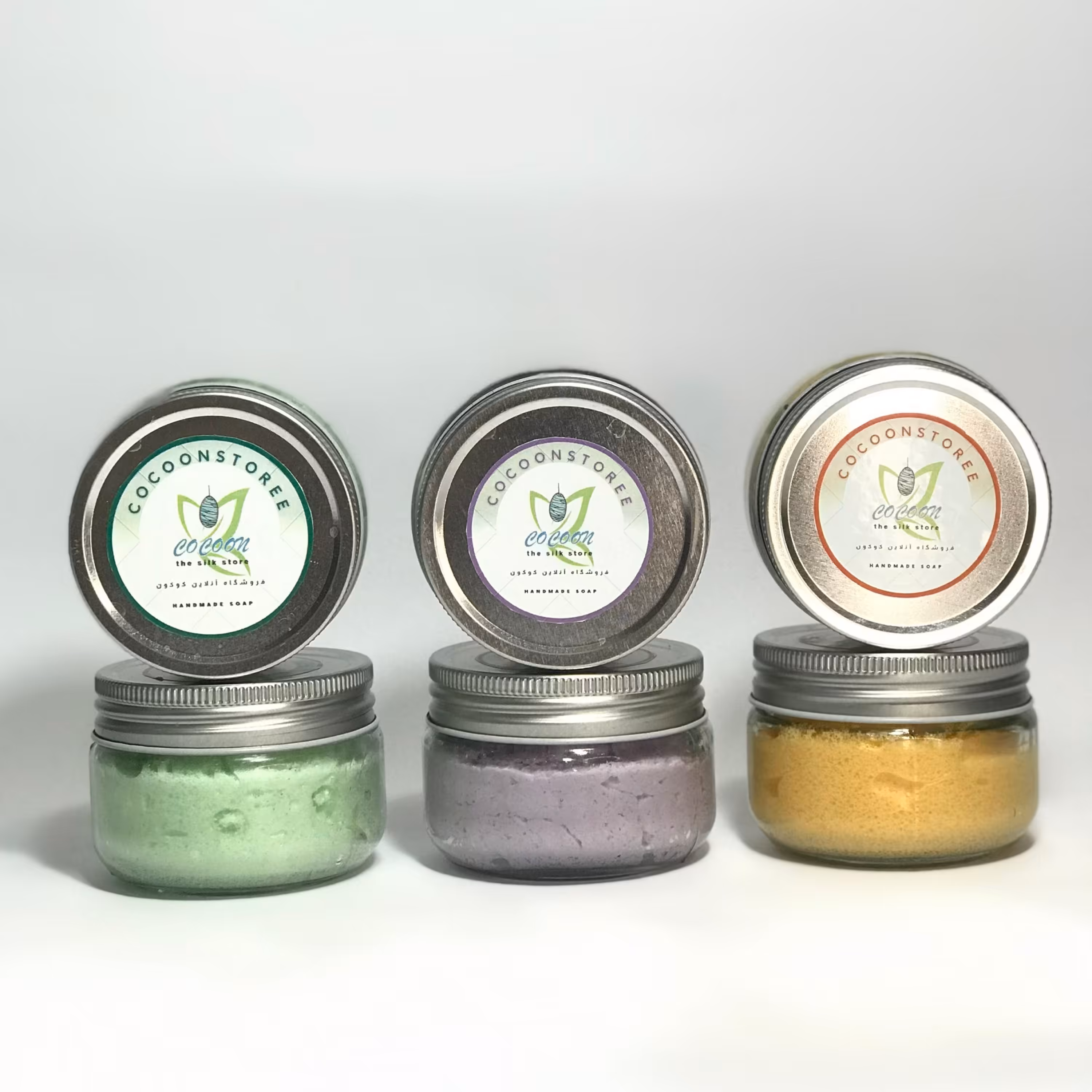 صابون خامه ای  کرمی برای استفاده راحتر