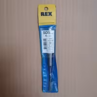 مته 4شیار 2الماسه برند T_Rex سایز 4میلی‌متر طول 11سانتی‌متر 