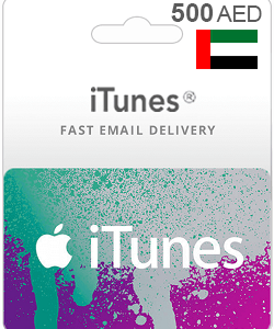 گیفت کارت آیتونز 500 درهم امارات