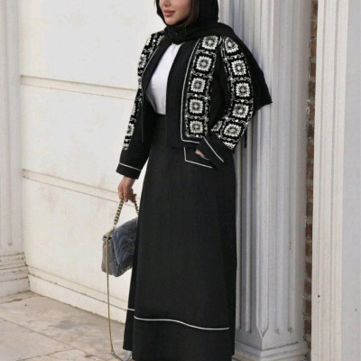 ست دوتیکه کت و دامن مدل سارا
