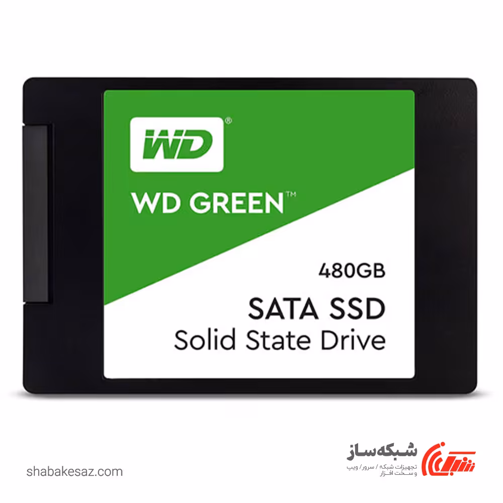قیمت و خرید حافظه SSD وسترن دیجیتال Western digital GREEN 480GB اینترنال - شبکه ساز