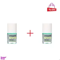 محلول محرک رشد ناخن هیدرودرم (Hydroderm) مدل Nail Growth مجموعه 2 عددی